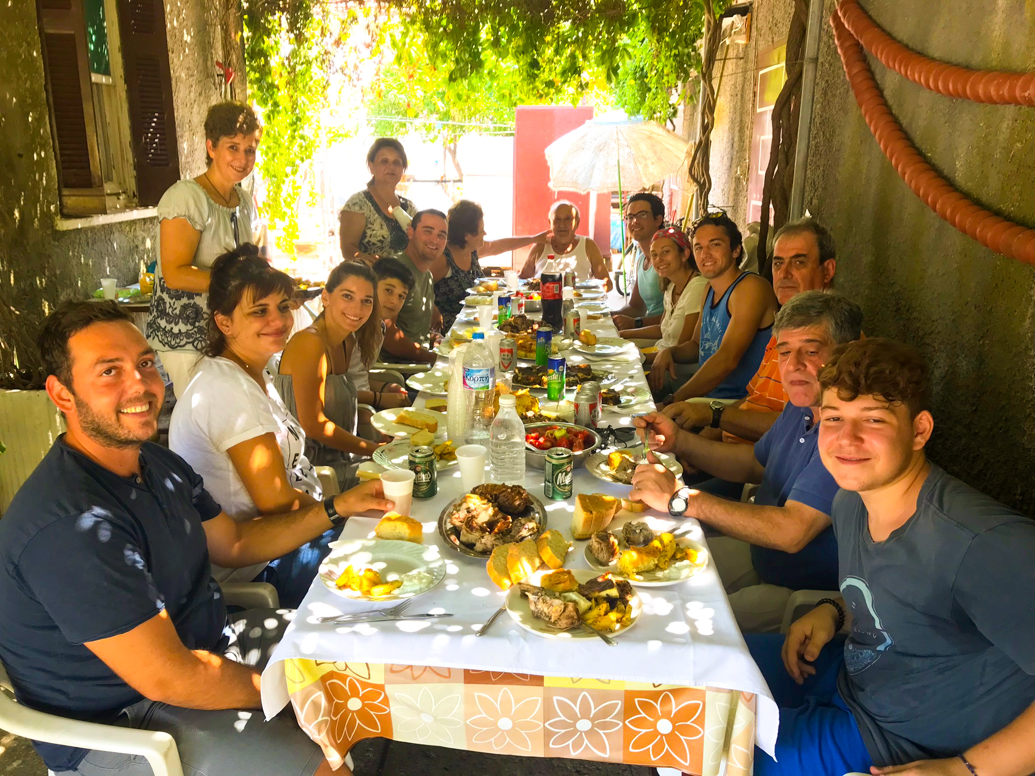 Greek Family Dinner