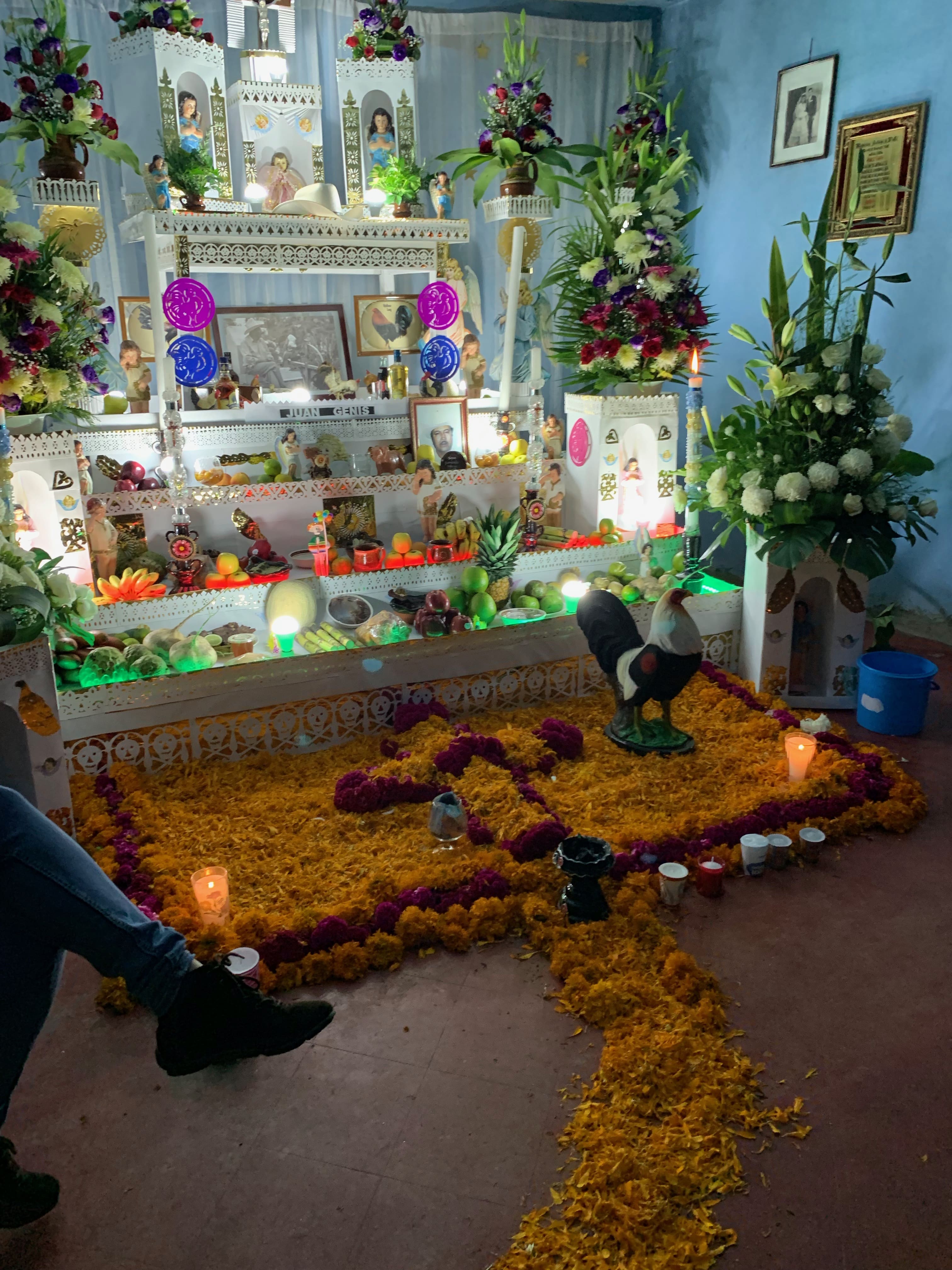 Marigolds at Altar