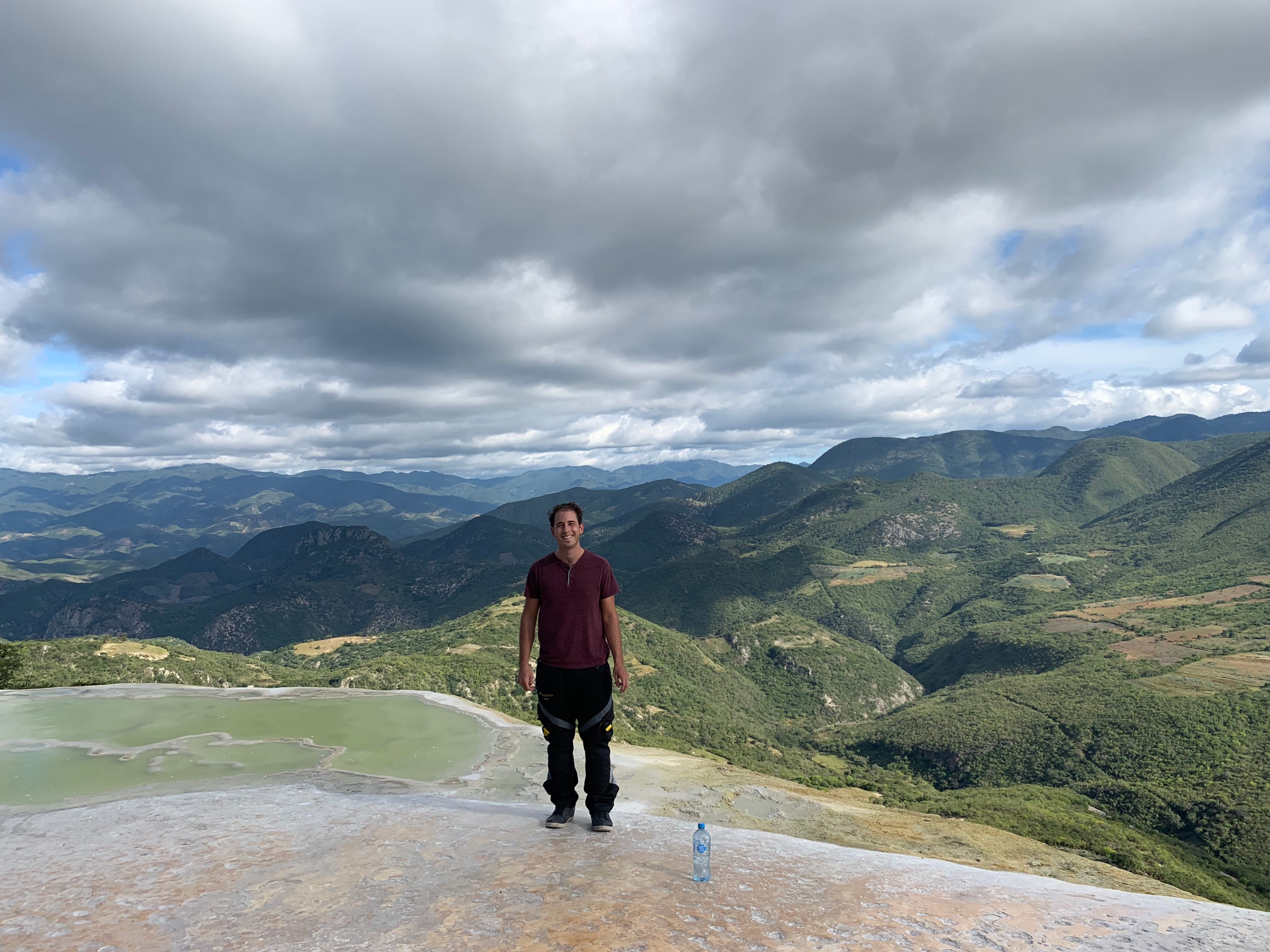 Me at the Hot Springs