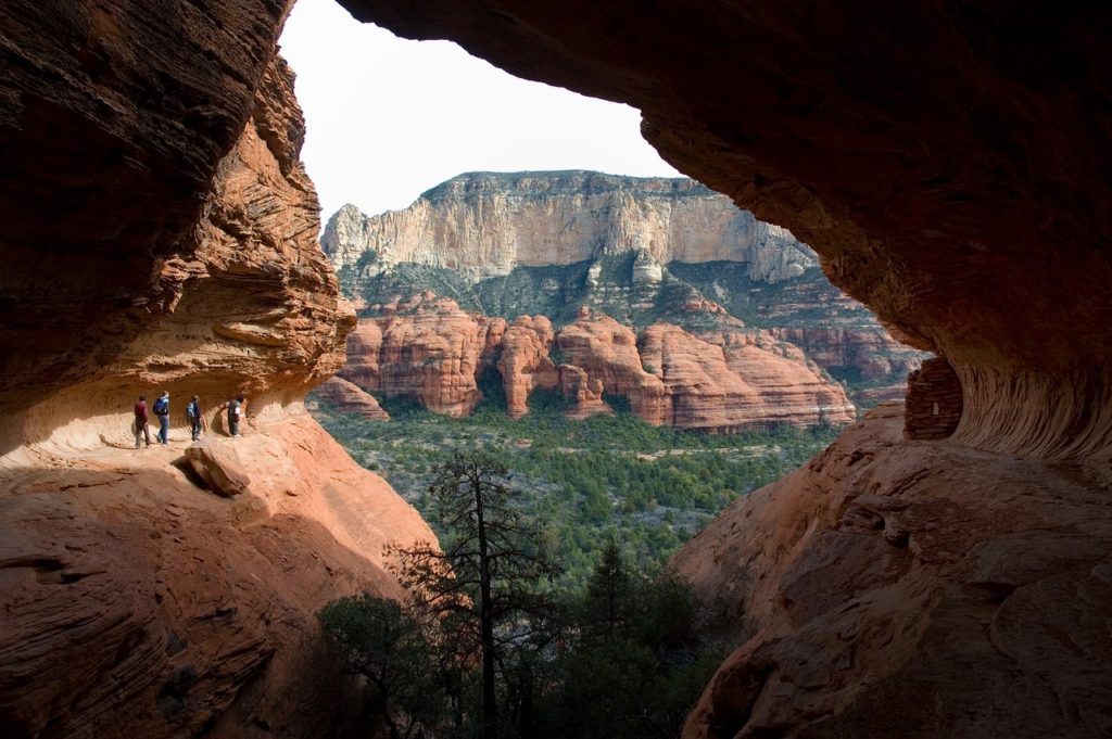 Sedona Arizona Cave View